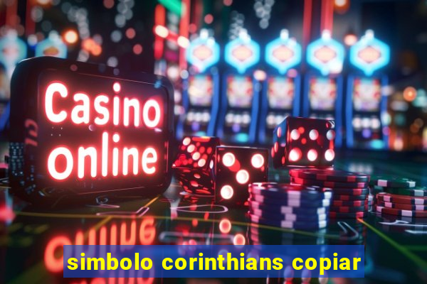 simbolo corinthians copiar